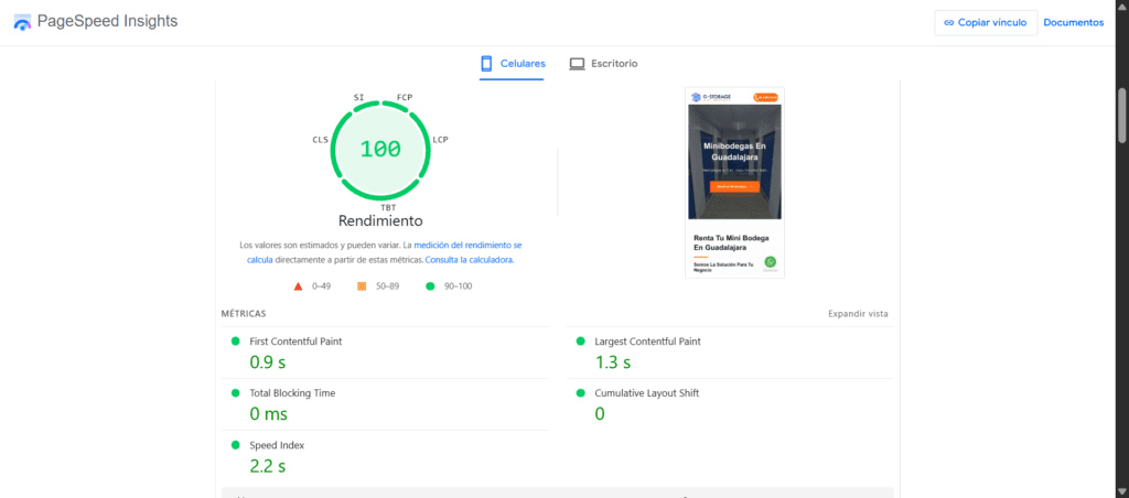 WPO 4 Resultados WPO Web Performance Optimization