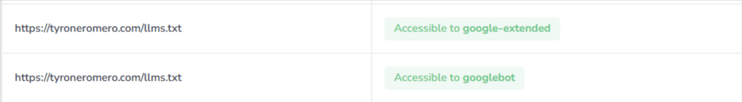 llms.txt: La IA y el Futuro del Posicionamiento Web 2 Acceso de Gemini y Google Bot a archivo LLMS.txt