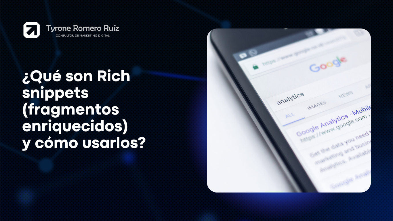 ¿Qué son Rich snippets (fragmentos enriquecidos) y cómo usarlos? 3 Rich snippets (fragmentos enriquecidos)