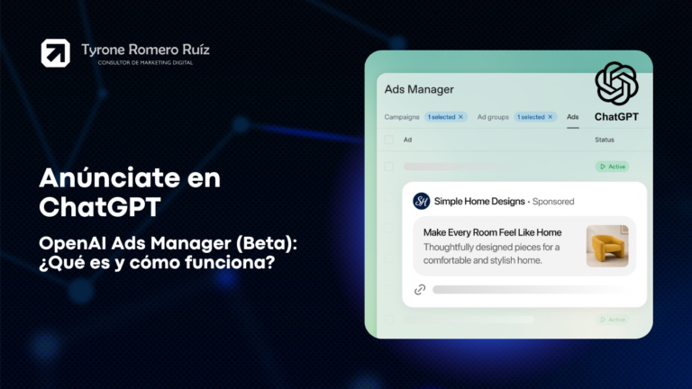 Anúnciate en ChatGPT con OpenAI Ads Manager