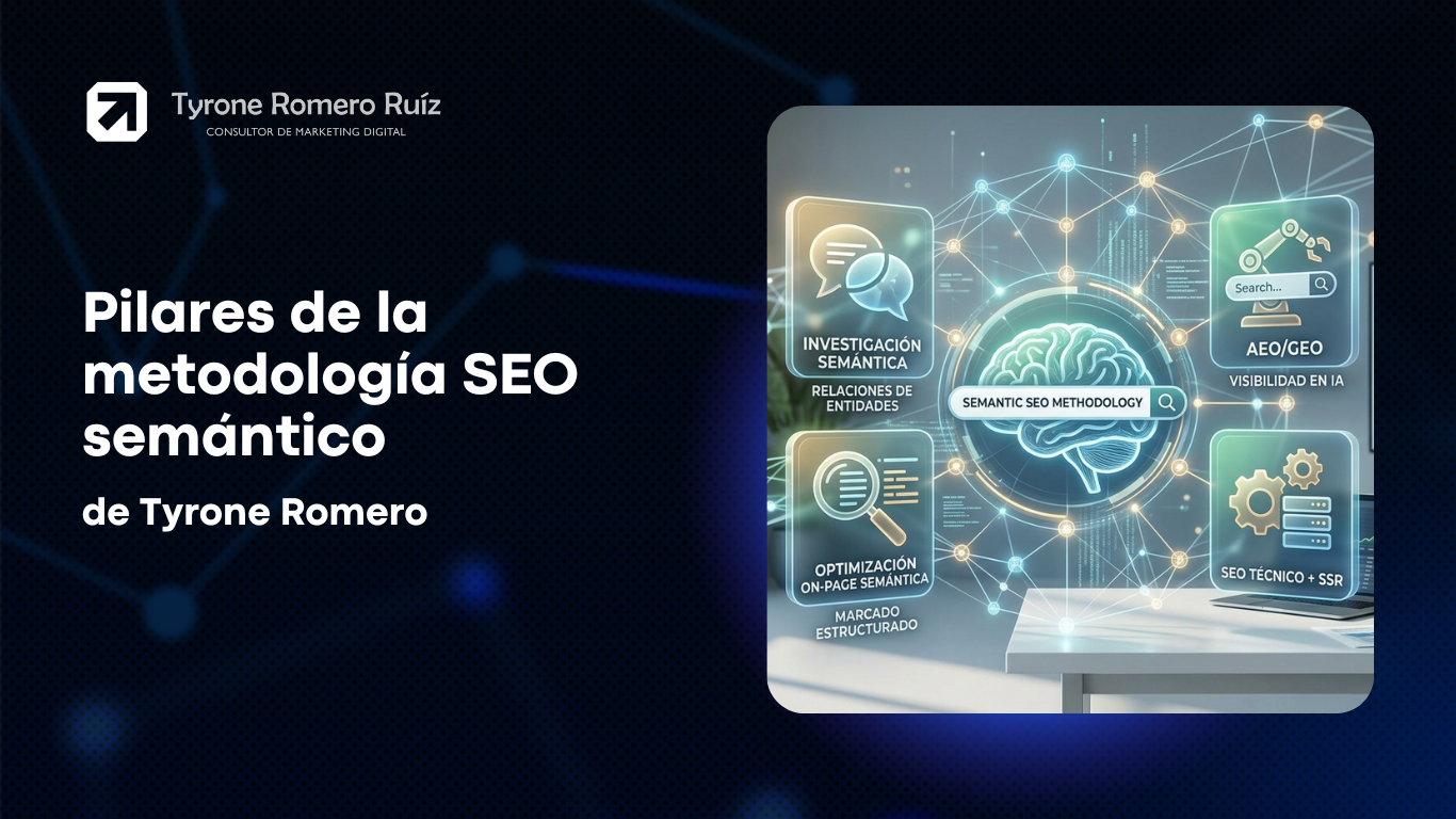 metodología SEO semántico de Tyrone Romero