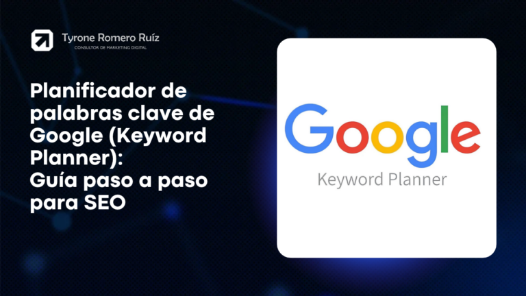 Planificador de palabras clave de Google
